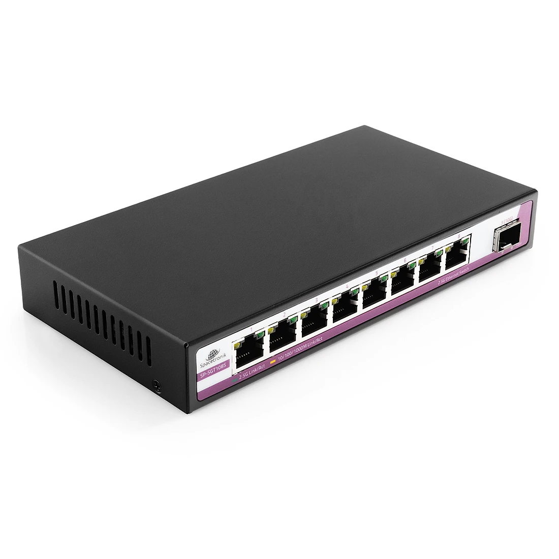 SWITCH 8 portów RJ45 2.5G +port SFP 10G SP-SGT108S