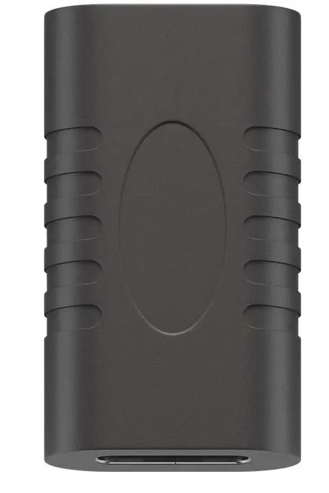 Adapter USB-C na USB-C (beczka) Goobay CZARNY