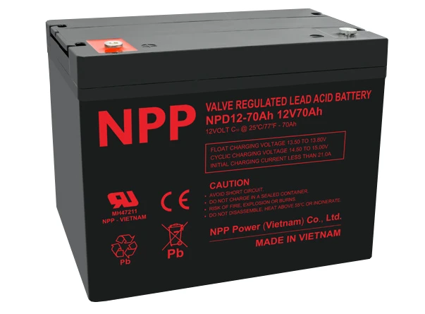 Akumulator NPD 12V 70Ah T14