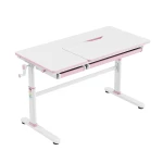 Biurka dla dziecka ręczne Spacetronik XD SPE-X104WP 120x60 cm biały+róż OUTLET