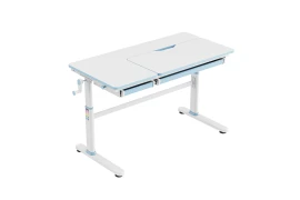 Biurka dla dziecka ręczne Spacetronik XD SPE-X104WA 120x60 cm biały+niebieski OUTLET