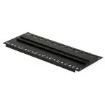 Blacha montażowa 4U z szyną DIN-TH35-24xS do szaf RACK19