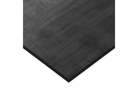 Blat biurka uniwersalny czarny 158x80x1,8cm Kaskada Czarna OUTLET