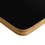 Blat do biurka stołu Spacetronik HPL 140x80x1,8cm kolor czarny