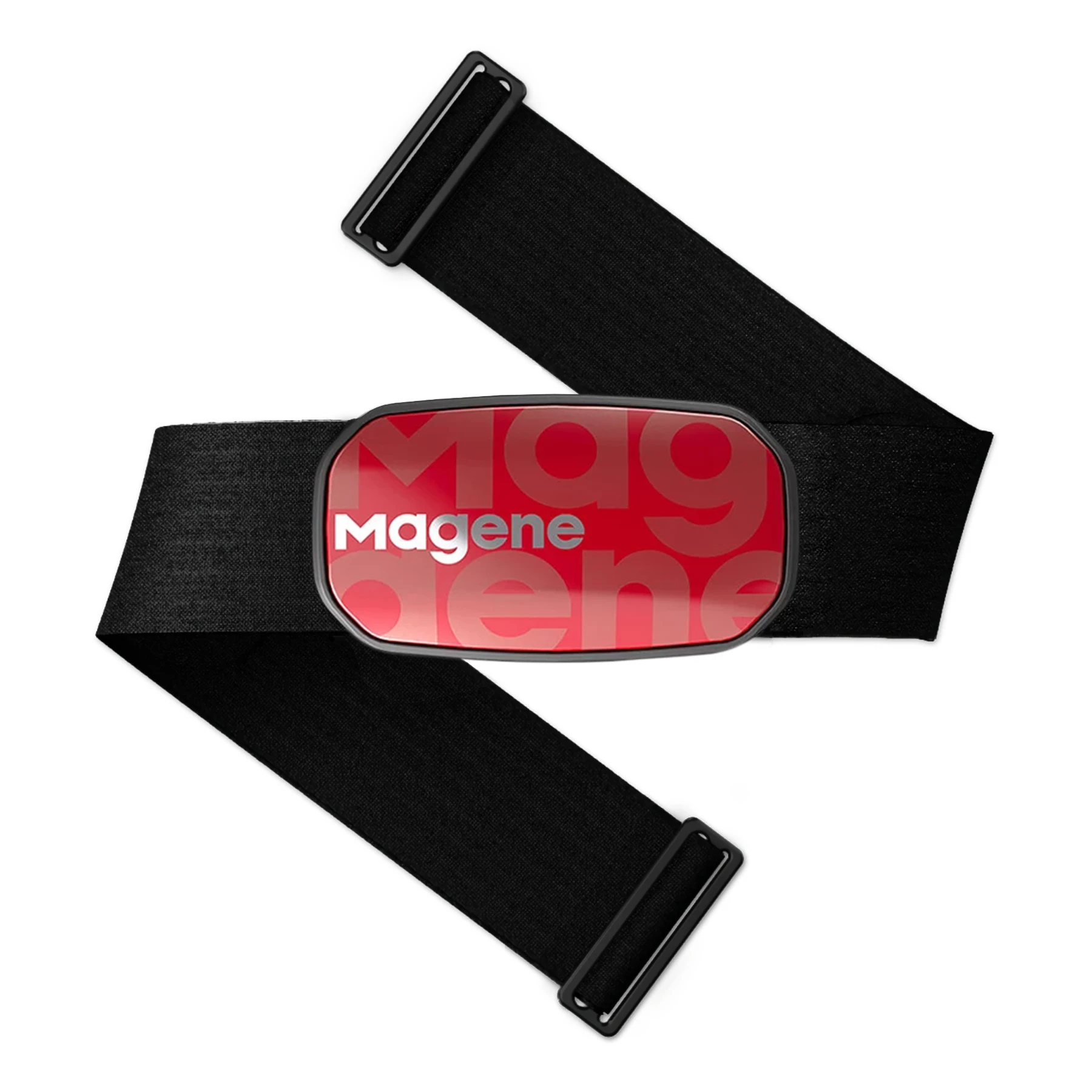 Miernik tętna ANT+ BT opaska na klatkę piersiową czerwony Magene H603