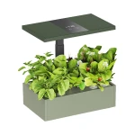Inteligentna doniczka 10l SMART Garden zielona z ekranem LCD na ulubione rośliny przez cały rok Spacetronik SPGC20