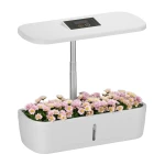 Inteligentna doniczka SMART GARDEN biała z systemem nawadniania Spacetronik SPGC10