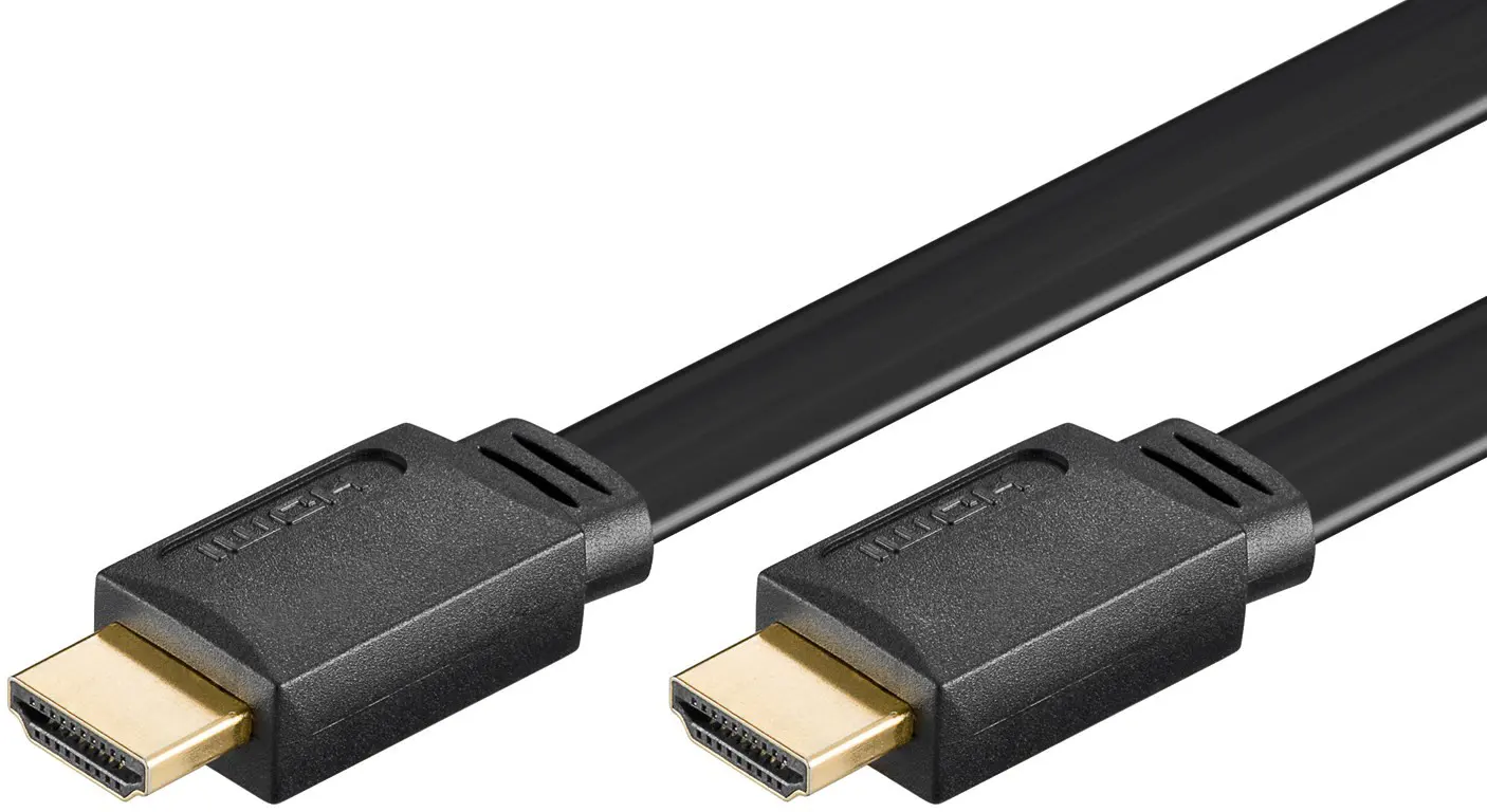 Kabel HDMI Goobay High Speed Płaski - 5m