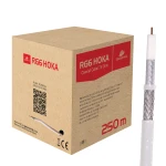 Kabel koncentryczny RG6 Spacetronik HOKA 4K 1.02 CU Dualshield karton 250m