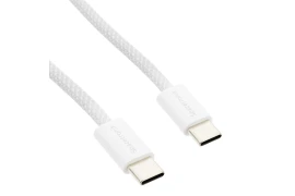 Kabel USB-C PD100/240W Spacetronik 1m biały
