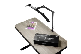 Lampa Kreślarska Bezcieniowa Biurkowa LED Spacetronik Glow D1 z Regulacją Czarna 24W