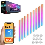 Lampa modułowa naścienna LED RGB WIFI Tuya 9x27cm