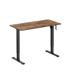 Manualne biurko OUTLET z regulowaną wysokością 120x60 Spacetronik Moris