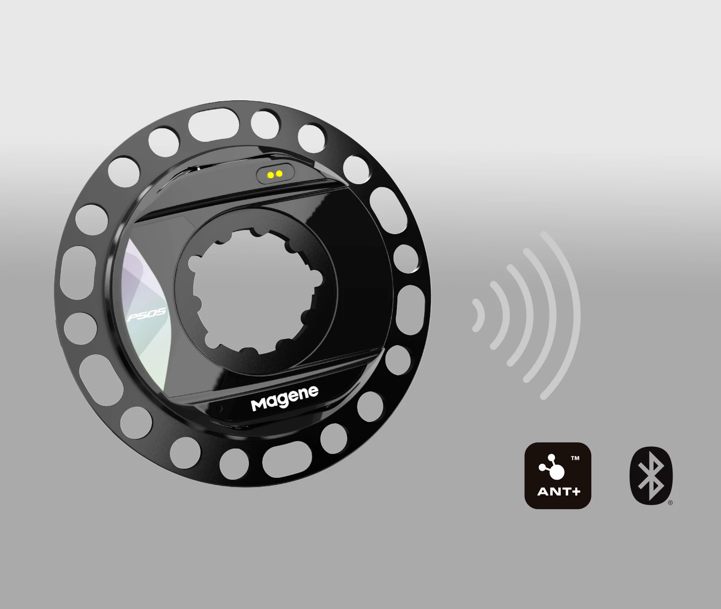 Pomiar mocy spider 110BCD Rotor Aldhu, Vegast 45x ANT Magene P505-R110X