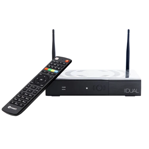 Qviart DUAL OS V2 4K Linux Enigma2 + Android 9.0 COMBO (VIARK)