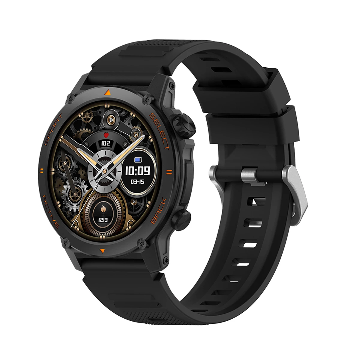 Smartwatch Kumi Gear GT3 FIT 2025 Czarny
