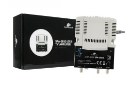 Wzmacniacz budynkowy z prekorekcją charakterystyki kabla Spacetronik SPA-28SG LTE (Terra HA126)