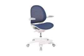 Zdrowe Krzesło do biurka dla dziecka – niebieskie - Spacetronik SPC-XD03N OUTLET
