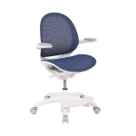 Zdrowe Krzesło do biurka dla dziecka – niebieskie - Spacetronik SPC-XD03N OUTLET