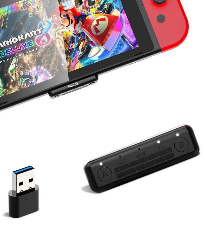 nadajnik audio do nintendo switch