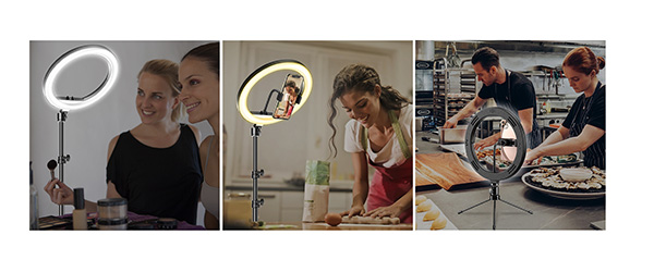 lampa pierscieniowa Apexel