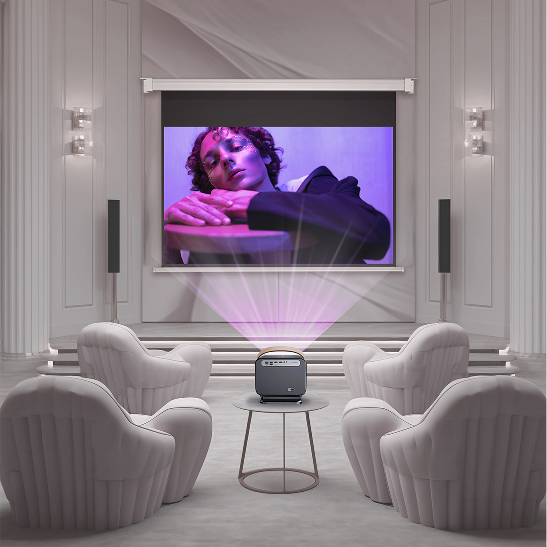 Ekran projekcyjny, przenośny ekran, kino domowe, projektor, projekcja, kino na podwórku, zewnętrzne kino domowe, ekran do projektora, projekcyjny ekran, , 12 cale, kino domowe, wysoka jakość, ekran 4K, ekran na zewnątrz, ekran HD, łatwa instalacja, ekran na ścianę, ekran na statywie