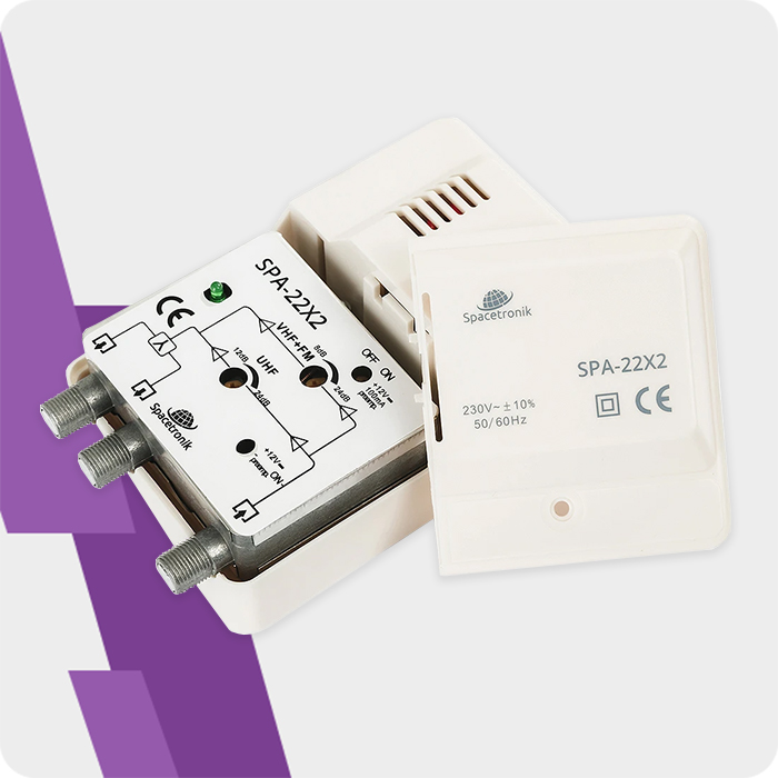 Wzmacniacz szerokopasmowy 5G LTE Spacetronik