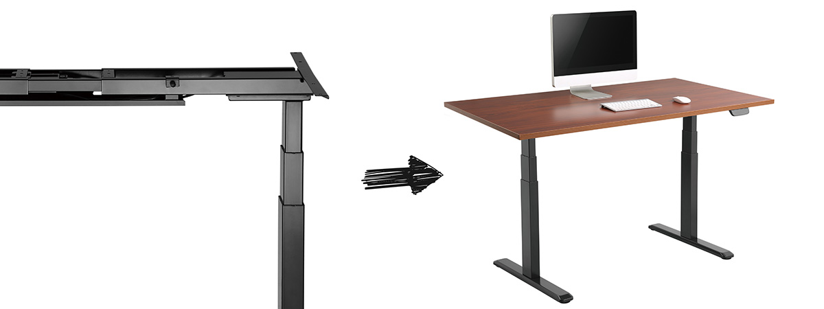 Ergonomiczne biurko regulowane Spacetronik SPE-235B