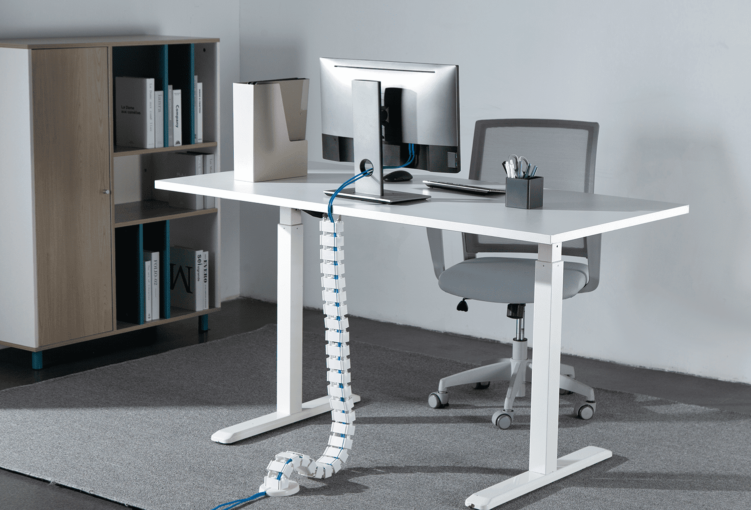 Modułowy organizer kabli