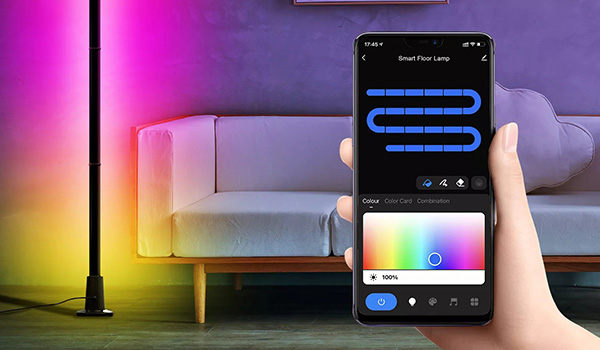 lampa led narożna Spacetronik Corner 150
