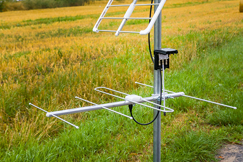 Profesjonalny zestaw anten UHF+VHF z diplexerem