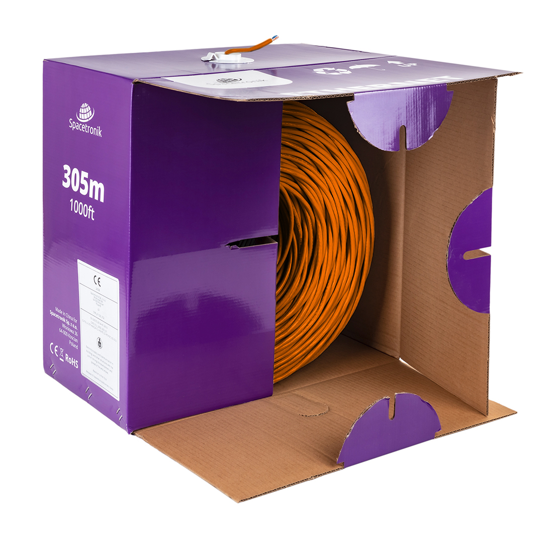 Kabel koncentryczny 250m Spacetronik DOKA