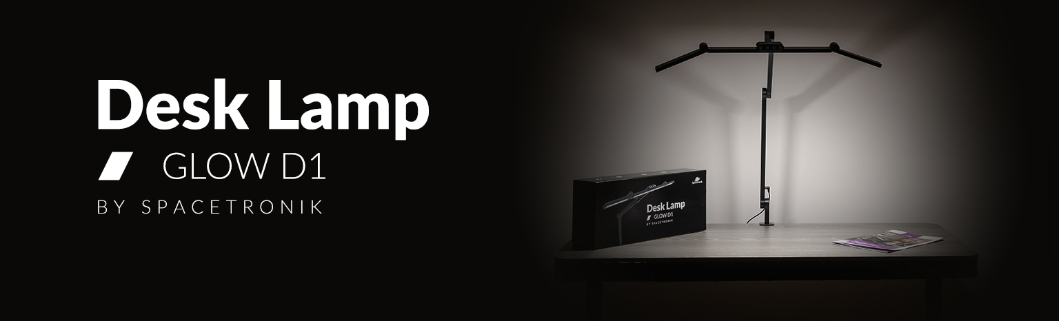 Biurkowa Lampa LED Spacetronik, Lampa Kreślarska LED, Oświetlenie LED bezcieniowe, Lampa biurkowa z regulacją jasności, Ergonomiczna lampa do pracy, Profesjonalne oświetlenie biurkowe, Lampa Spacetronik Glow d1, Oświetlenie do biura i domu, Ochrona wzroku lampa biurkowa, Inwestycja w zdrowe oświetlenie, Nowoczesna lampa biurkowa LED, Spacetronik, oświetlenie kreślarskie, Lampa z regulowaną temperaturą barwową, Stylowa lampa biurkowa czarna