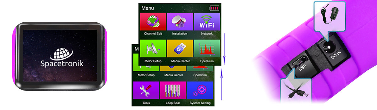 SAT Finder DVB-S2/S2X Spacetronik SP-S8920