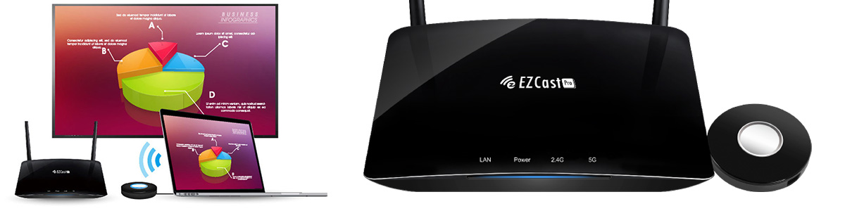 EZCast EZLauncher nadajnik transmiter hdmi