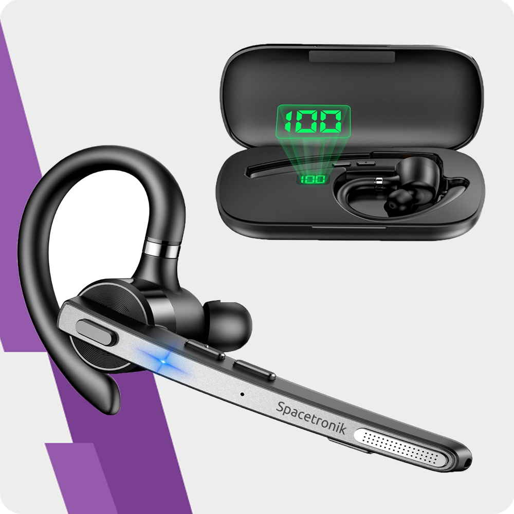Zestaw słuchawkowy bluetooth Spacetronik SP-HA01 słuchawka