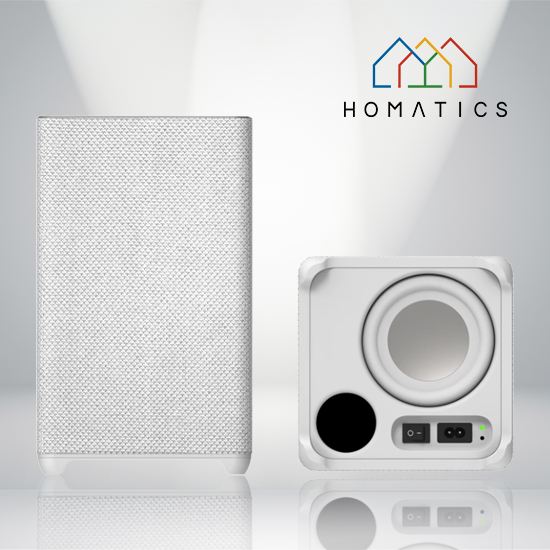 Zestaw głośników Homatics Sound and Sound 2.1 przestrzenny subwoofer