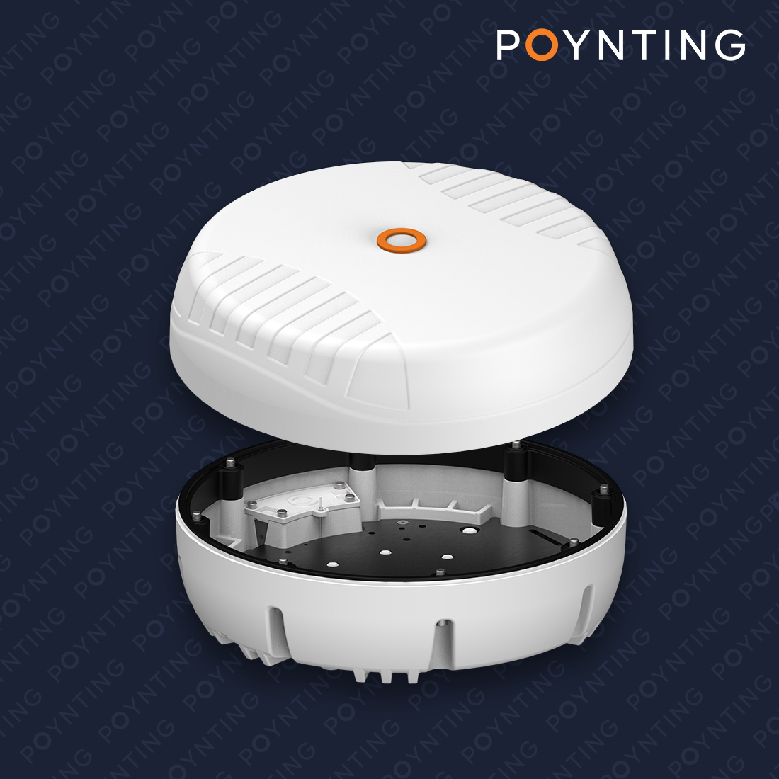 Poynting SWIRL-4, antena wielozakresowa, antena 5G, LTE MIMO, antena dookólna, antena morska, antena mobilna, IP69K, wytrzymała antena, antena 4x4 MIMO, antena przemysłowa