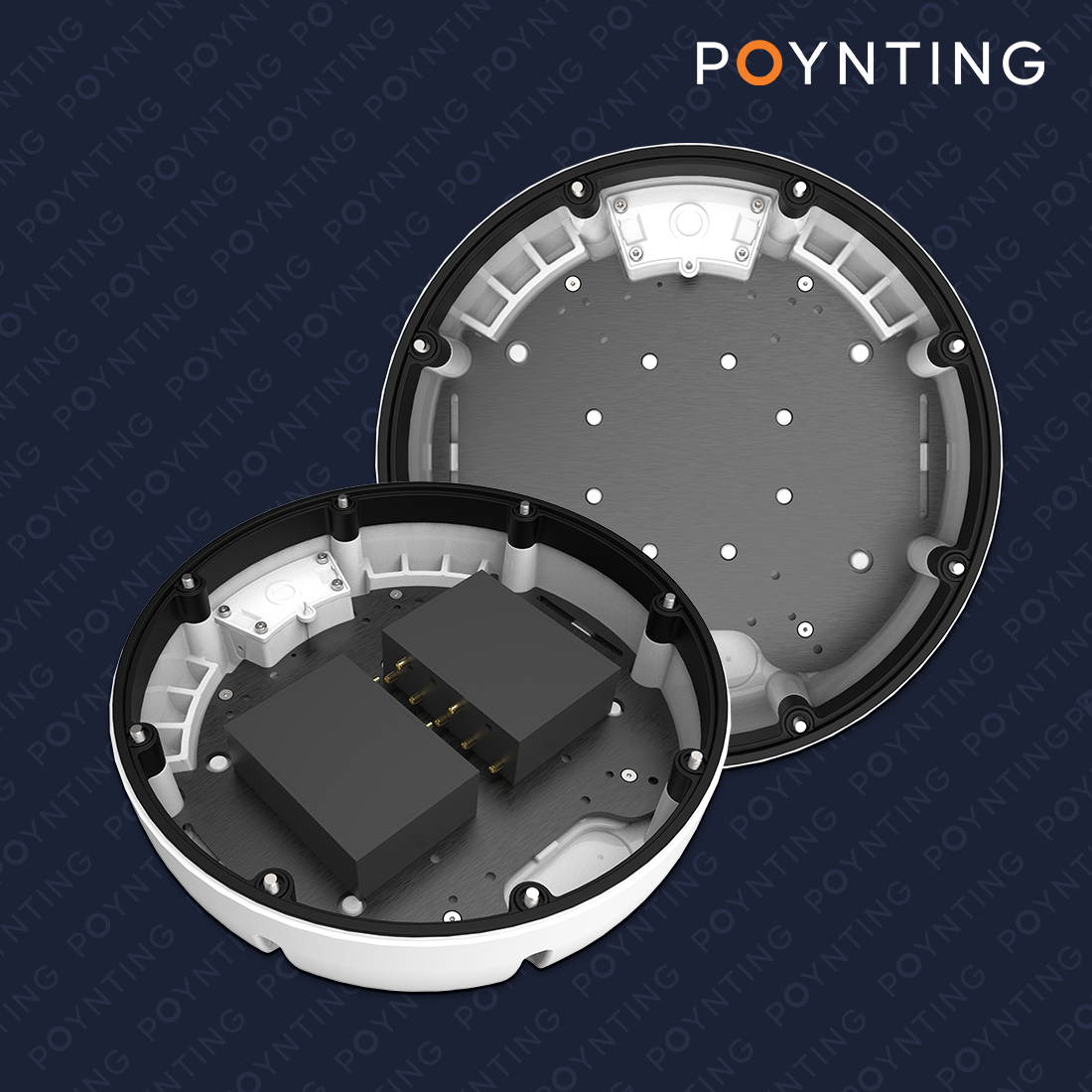 Poynting SWIRL-4, antena wielozakresowa, antena 5G, LTE MIMO, antena dookólna, antena morska, antena mobilna, IP69K, wytrzymała antena, antena 4x4 MIMO, antena przemysłowa