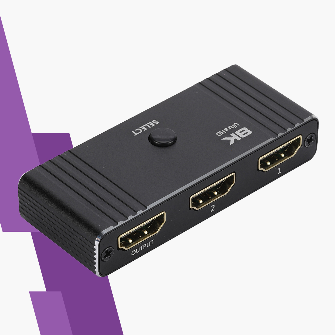 switch HDMI 8K, HDMI 2.1 switch, dwukierunkowy switch HDMI, Spacetronik HDMI-SPH-BID8K01, obsługa HDMI 8K, przełącznik HDMI, kompatybilny ze starszymi HDMI, mały switch HDMI, 4K 120Hz switch, HDMI switch bez zasilania