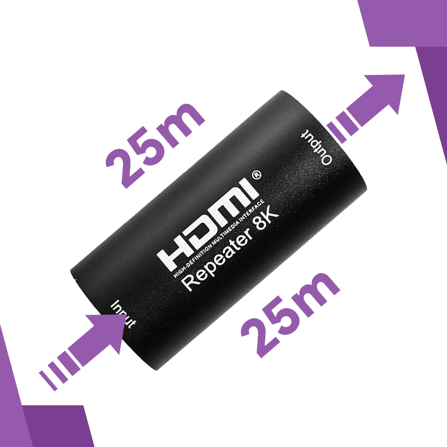 wzmacniacz HDMI 8K 60Hz, repeater HDMI Spacetronik, wzmacniacz sygnału HDMI 8K, HDMI repeater 8K 60Hz, HDMI-CEC wzmacniacz sygnału, wzmacniacz HDMI długi zasięg, HDMI repeater 25 metrów, Spacetronik HDRE03 HDMI, wzmacniacz sygnału HDMI 8K HDCP 2.2, transmisja HDMI 8K Spacetronik