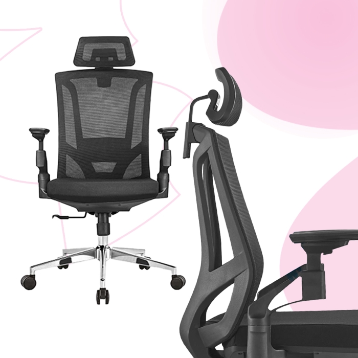 ergonomiczny fotel biurowy, krzesło biurowe z podłokietnikami, fotel obrotowy do biurka, wygodne krzesło do pracy przy komputerze, fotel biurowy z regulacją wysokości, krzesło do biura z podparciem lędźwiowym, fotel do pracy zdalnej, nowoczesny fotel biurowy