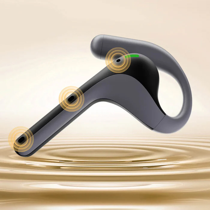 redukcja hałasu, 3-mic voice reduce, słuchawki AI z mikrofonem, tłumaczenie w hałasie, czysty dźwięk, słuchawki do tłumaczenia, CVC mikrofony, business calls earbuds, tłumacz głosowy